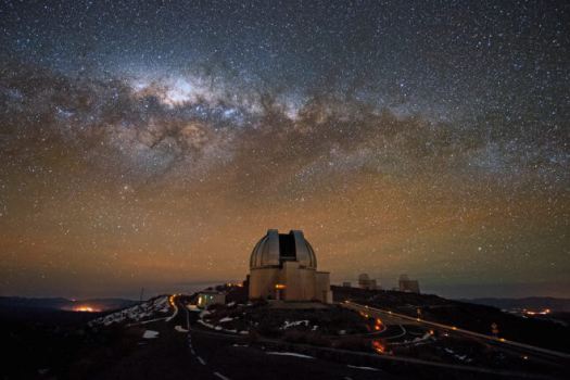 The European Southern Observatory's La Silla facility in Chile. The "Pale Red Dot" campaign used previous data collected at La Silla, and updated with new observations there this year. (ESO)