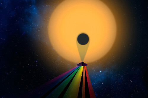 Transmission spectrum of exoplanet MIT