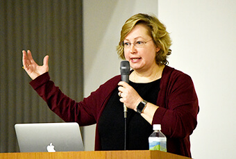 Victoria Meadows is an astrobiologist and planetary astronomer whose research interests focus on acquisition and analysis of remote-sensing observations of planetary atmospheres and surfaces. In addition to studying planets within our own Solar System, she is interested in exoplanets, planetary habitability and biosignatures. Since 2000, she has been the Principal Investigator for the Virtual Planetary Laboratory Lead Team of the NASA Astrobiology Institute. Her NAI team uses models of planets, including planet-star interactions, to generate plausible planetary environments and spectra for extrasolar terrestrial planets and the early Earth. This research is being used to help define signs of habitability and life for future extrasolar terrestrial planet detection and characterization missions.